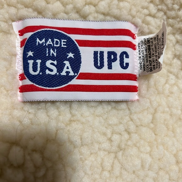 Vintage Jacket w/ Patches, Lined, Khaki Green, Boy’s Size XL - Picture 5 of 6